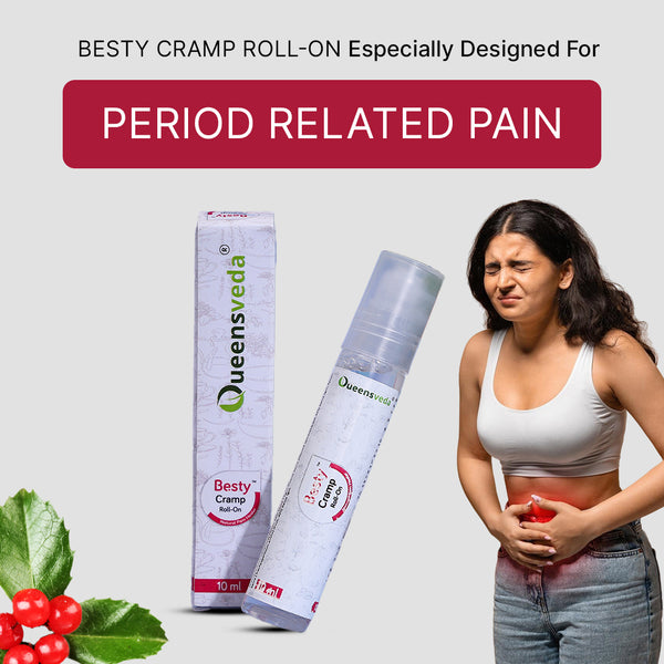 Besty Cramp Roll-on | Power of Ayurveda herbs for Period Pain & Cramps Naturally