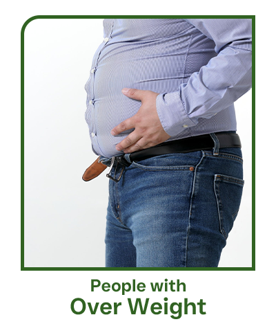 people with over weight