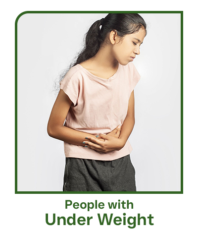 people with under weight