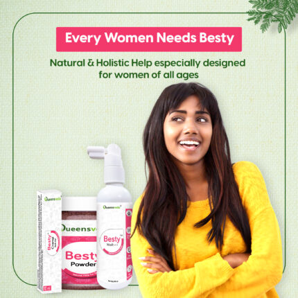 Besty Kit for women of all ages for help in Period cramps, Irregular or painful Period, Menopause, burning sensation during urine passing