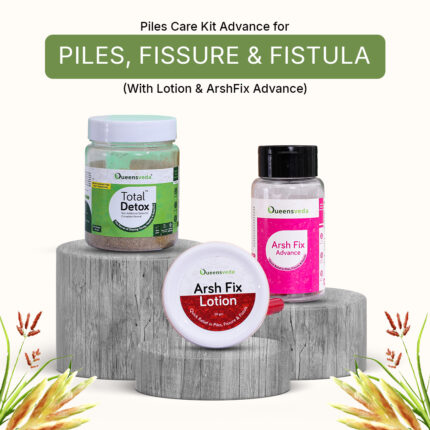 Piles Care Kit Advance for Piles, Fissure & Fistula (With Lotion & ArshFix Advance)