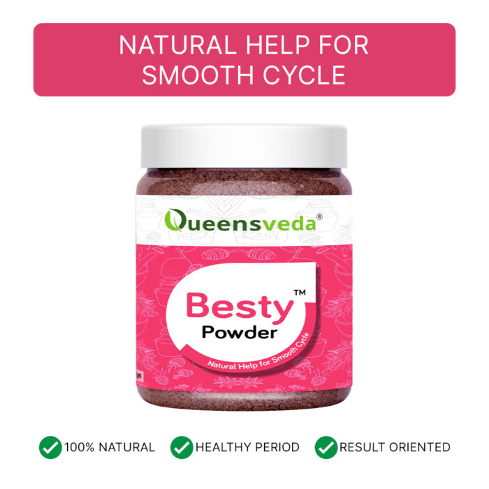 Besty Powder - Powerful Combination of 20 Ayurveda herbs known for Smooth & Painfree Cycle & Overall wellbeing of women of all ages - Image 1
