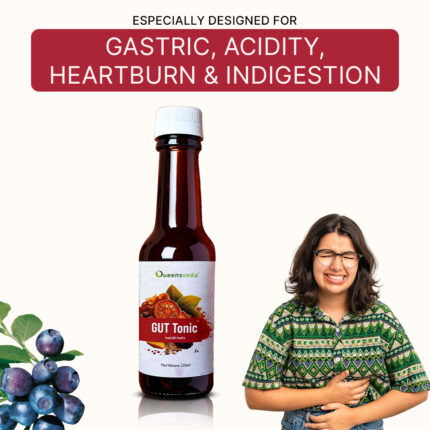 GUT Tonic - for Healthy GUT that helps in Gastric, Acidity, Heartburn & Indigestion
