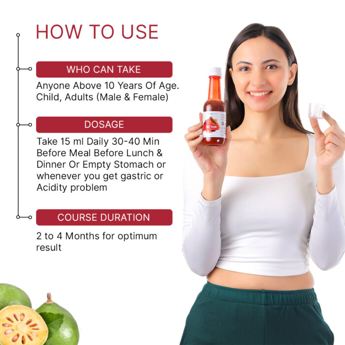 GUT Tonic - for Healthy GUT that helps in Gastric, Acidity, Heartburn & Indigestion - Image 7